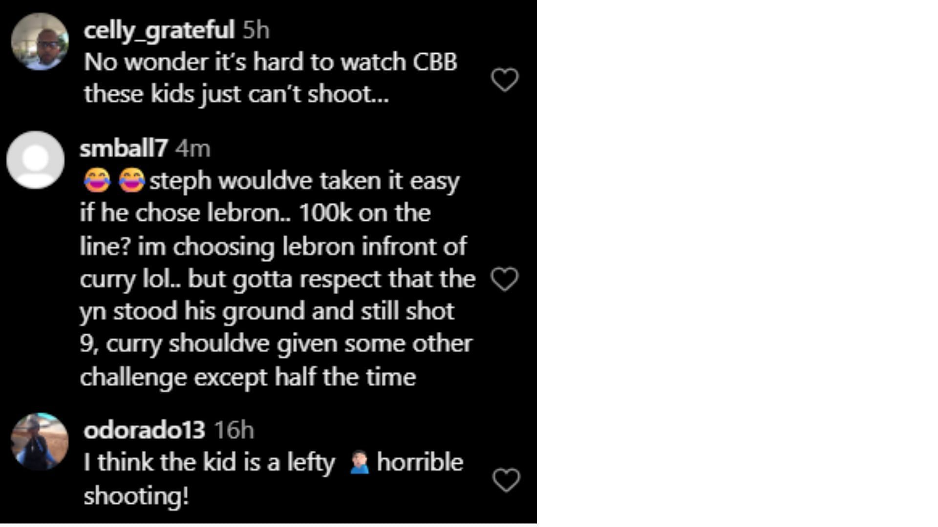 Fans react to clip of Demarrion Gardner, the LeBron James fan who went against Steph Curry in Mr. Beast's challenge